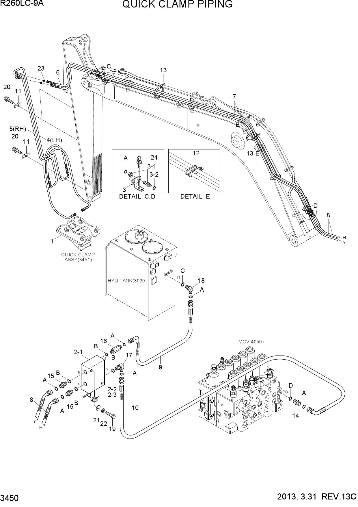 QUICK CLAMP PIPING