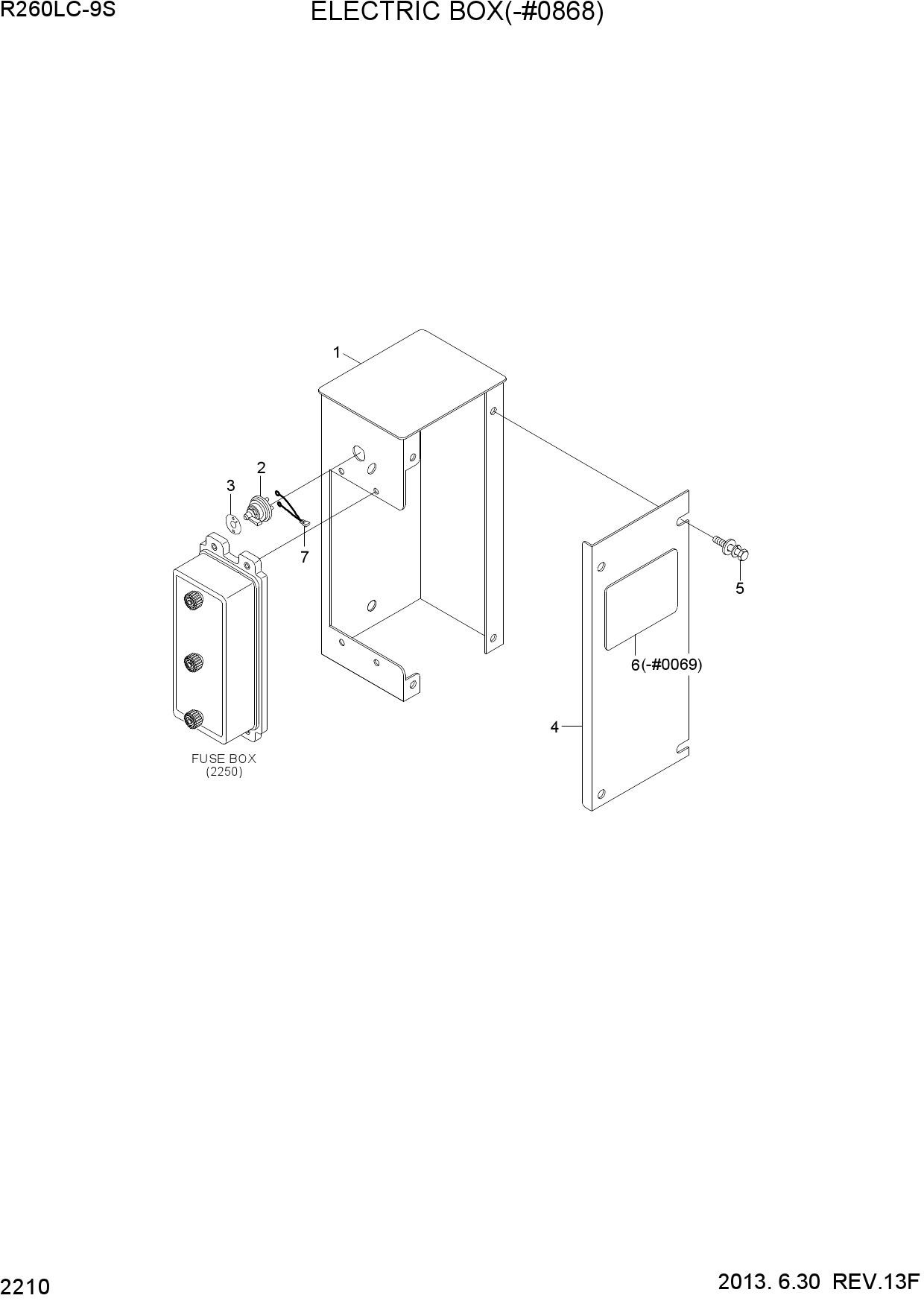 ELECTRIC BOX(-#0868)