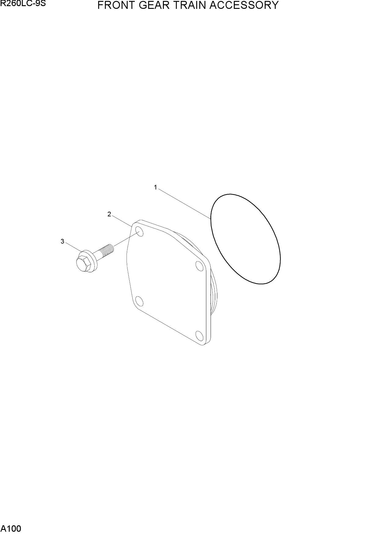 FRONT GEAR TRAIN ACCESSORY