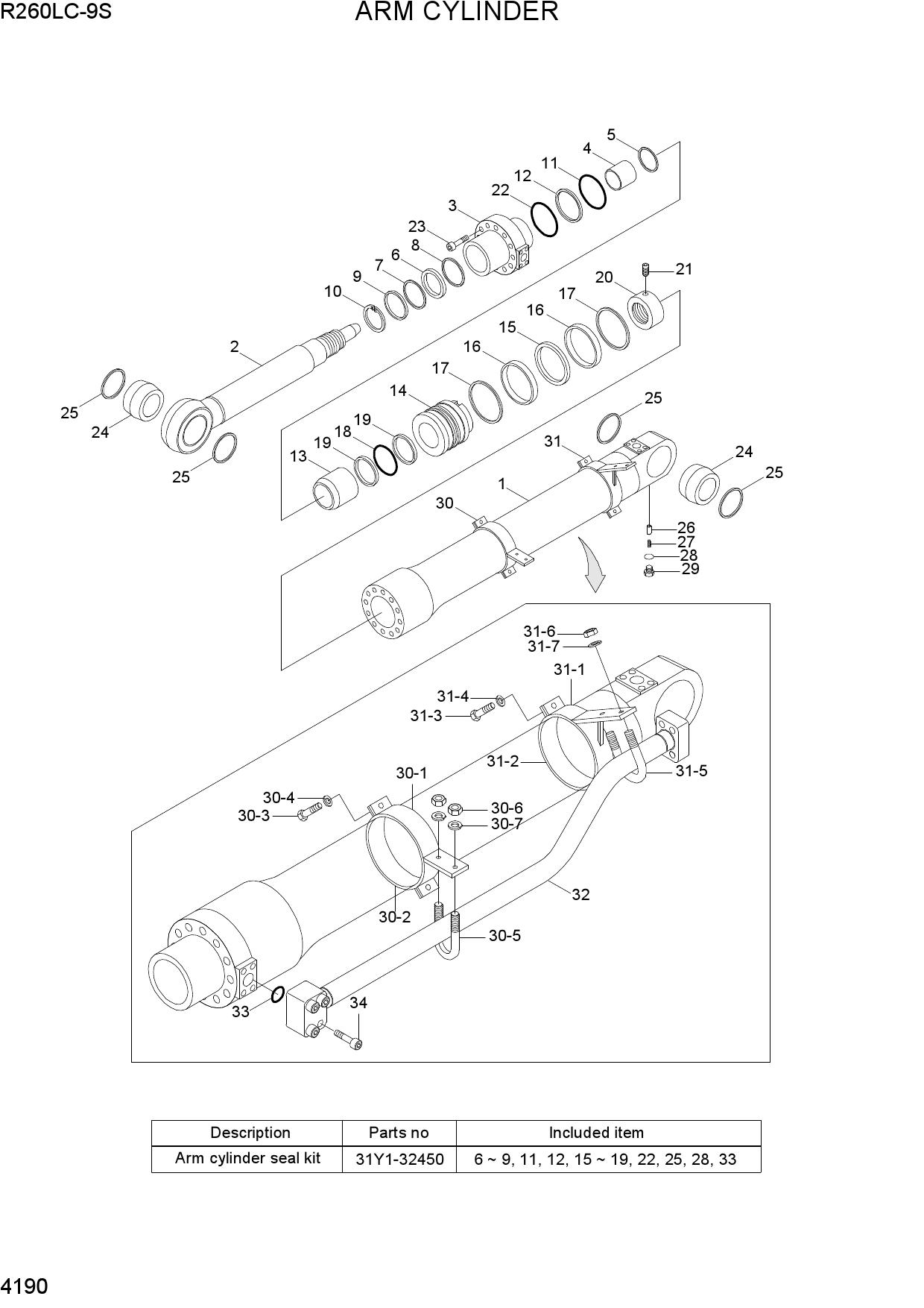 ARM CYLINDER