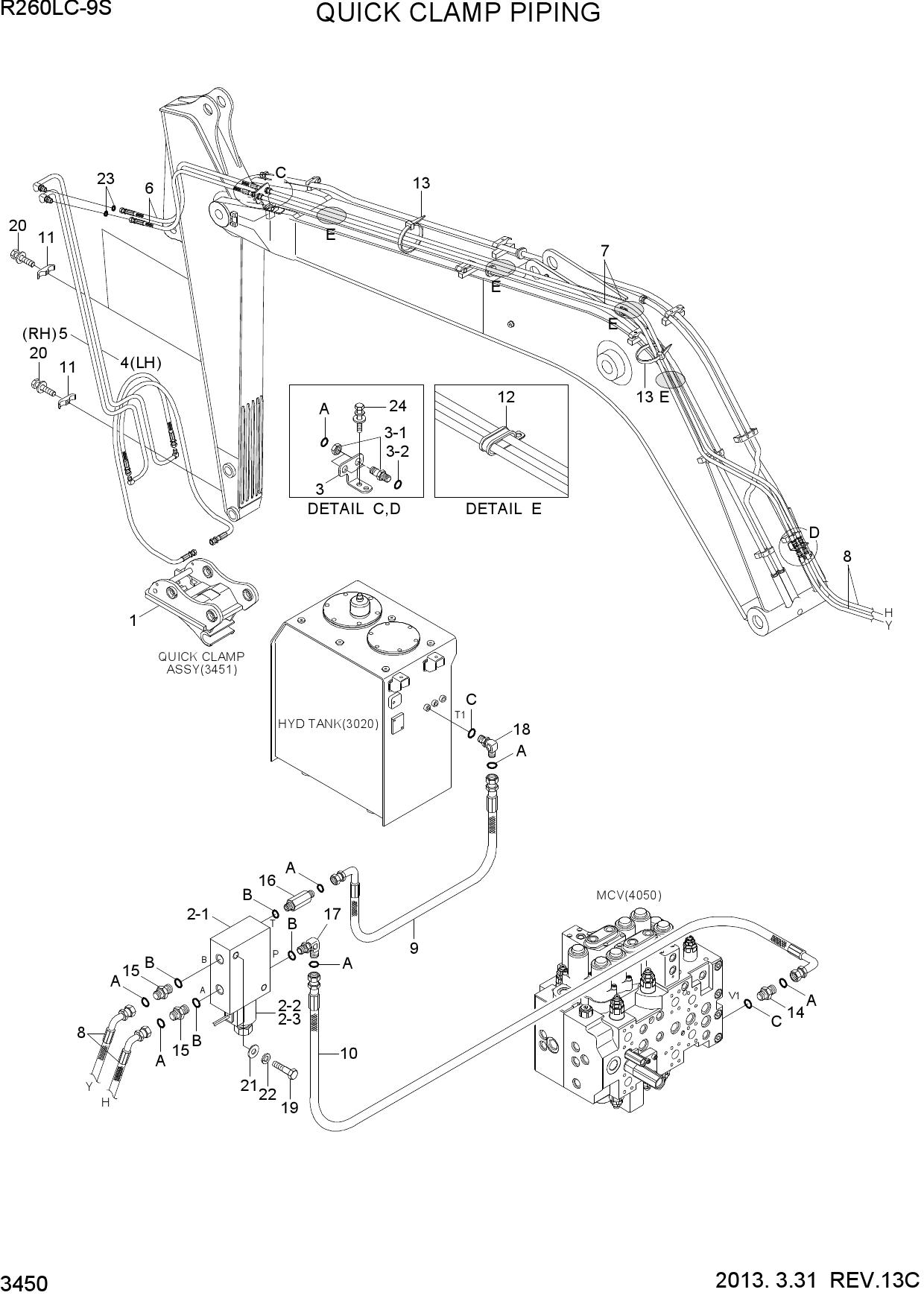 QUICK CLAMP PIPING
