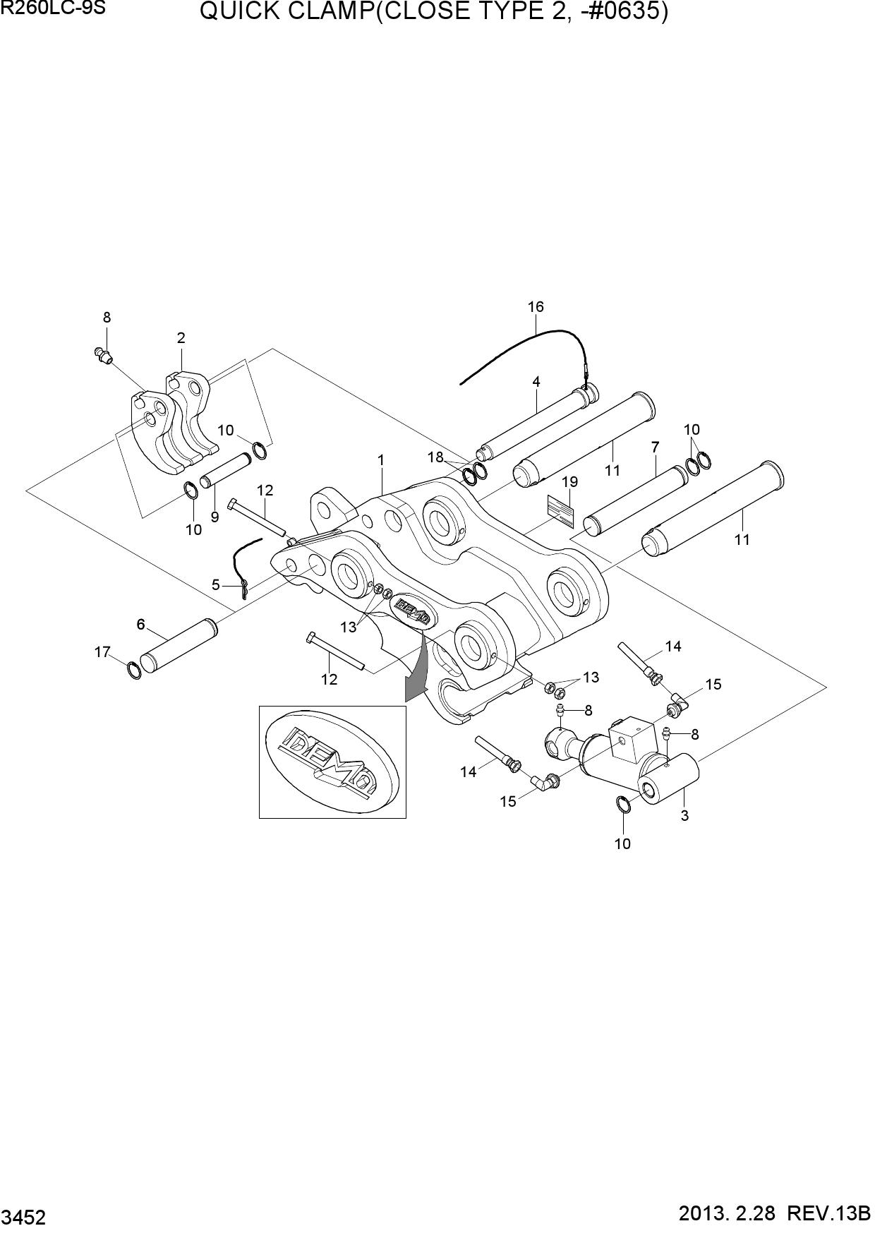 QUICK CLAMP(CLOSE TYPE 2, -#0635)