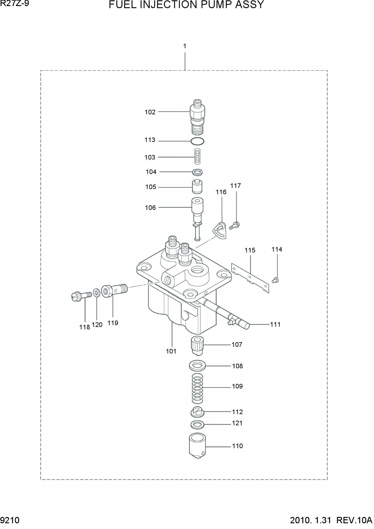 FUEL INJECTION PUMP ASSY