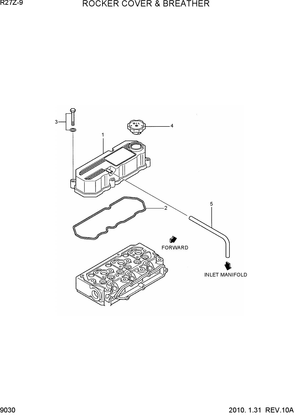 ROCKER COVER & BREATHER