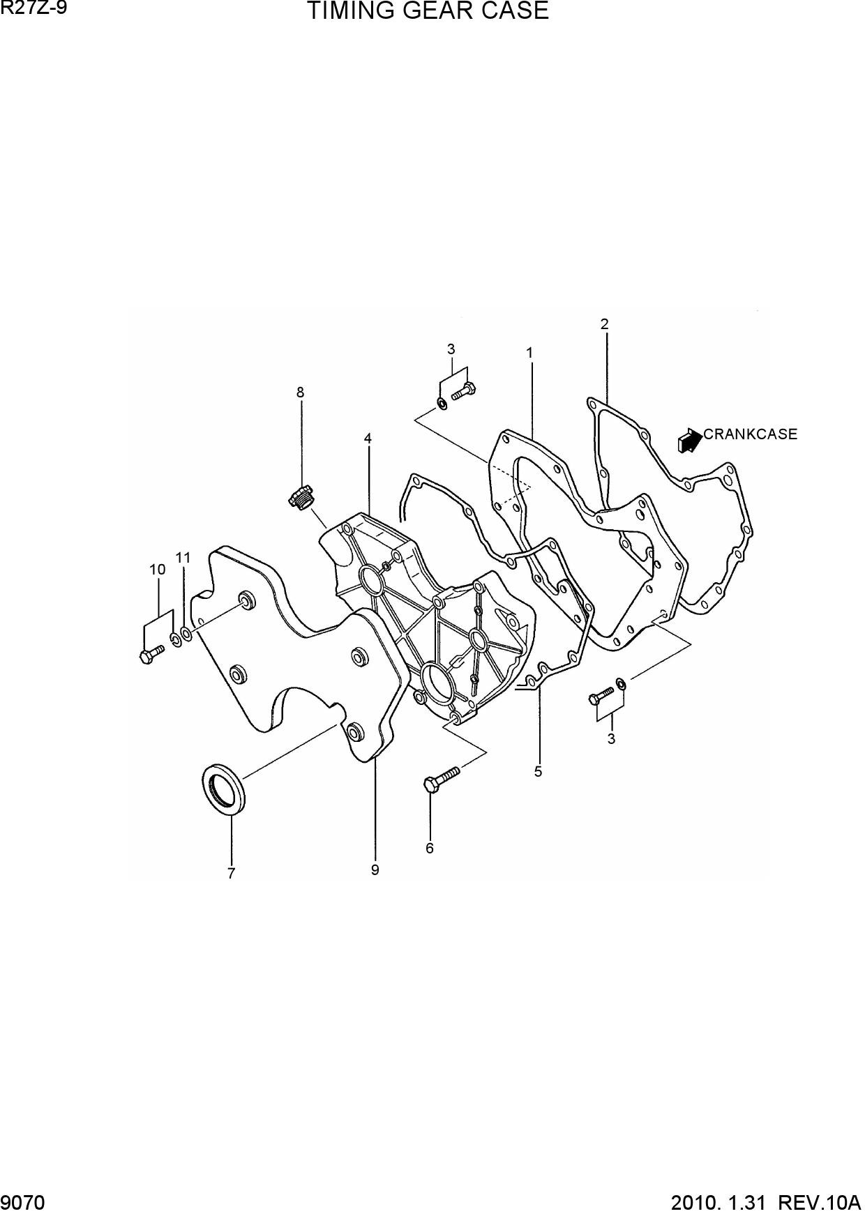TIMING GEAR CASE