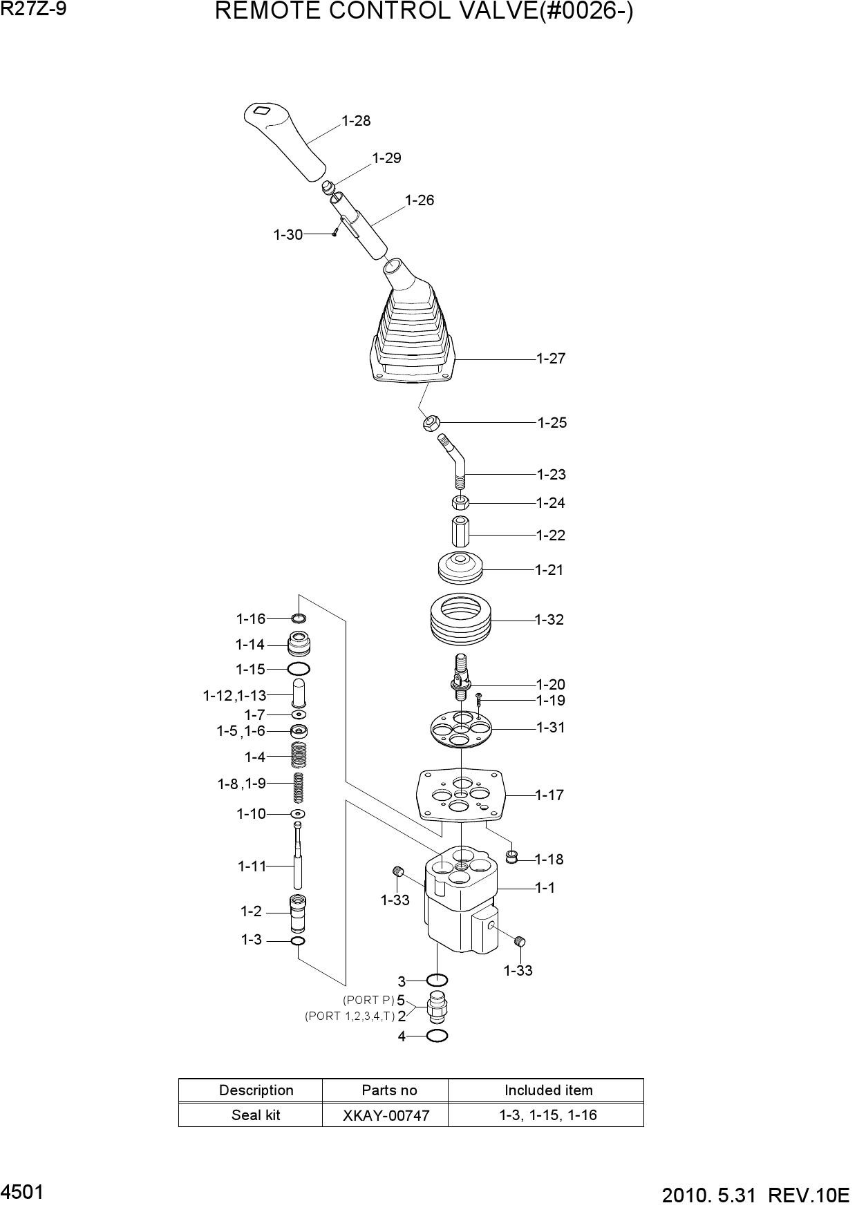 REMOTE CONTROL VALVE(#0026-)
