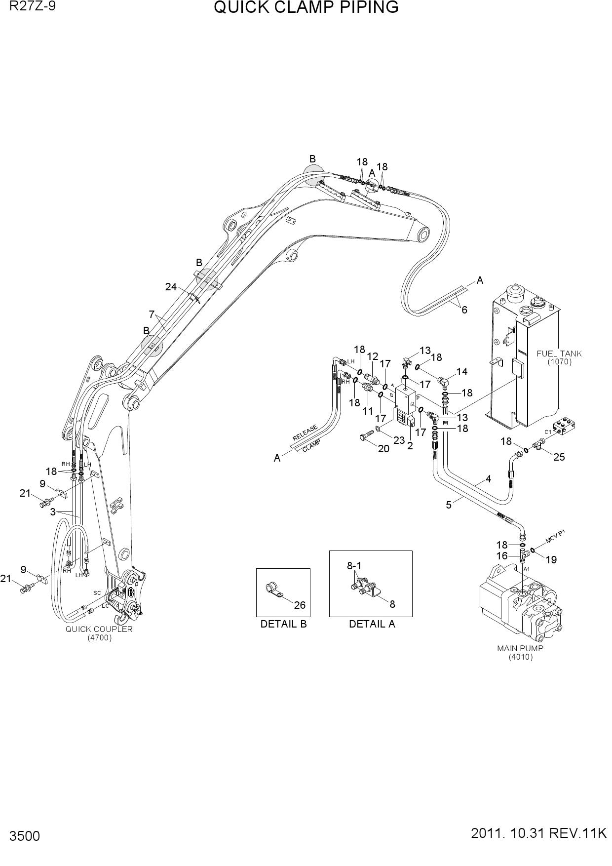 QUICK CLAMP PIPING