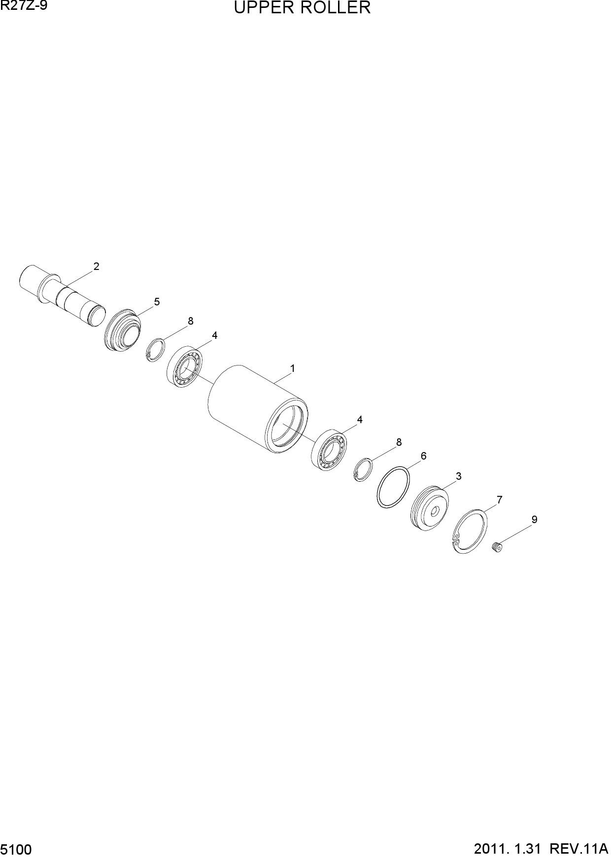 UPPER ROLLER