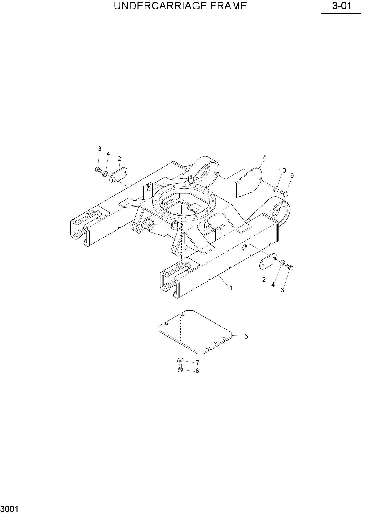 UNDERCARRIAGE FRAME