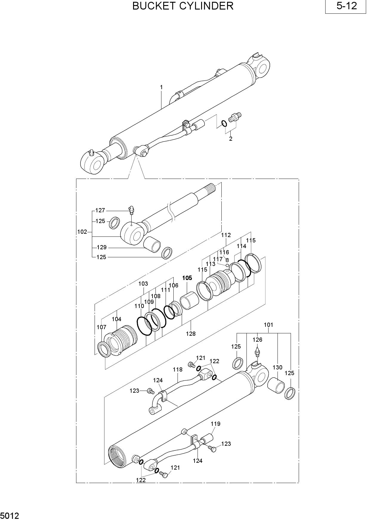 BUCKET CYLINDER