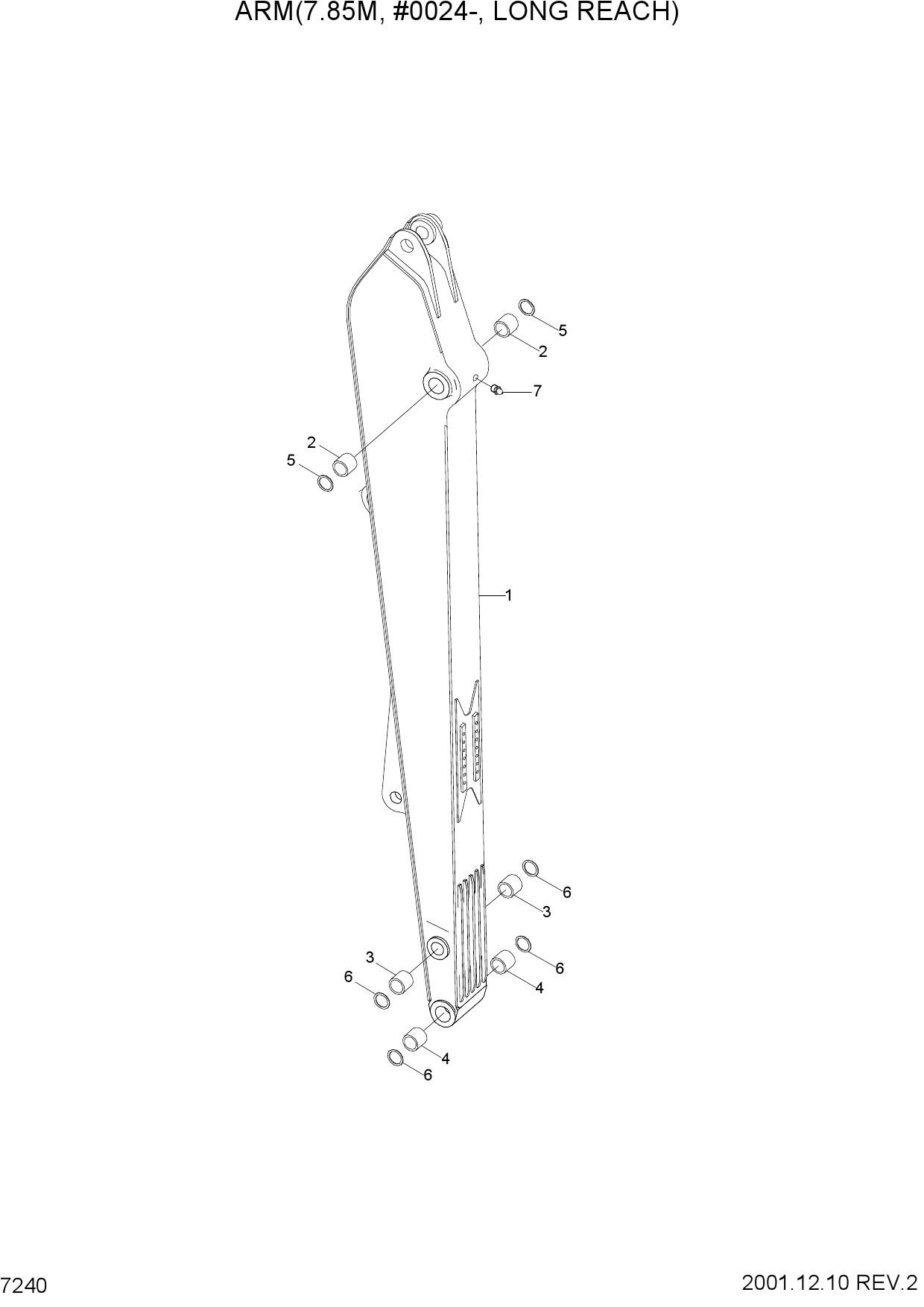ARM(7.85M, #0024-, LONG REACH)