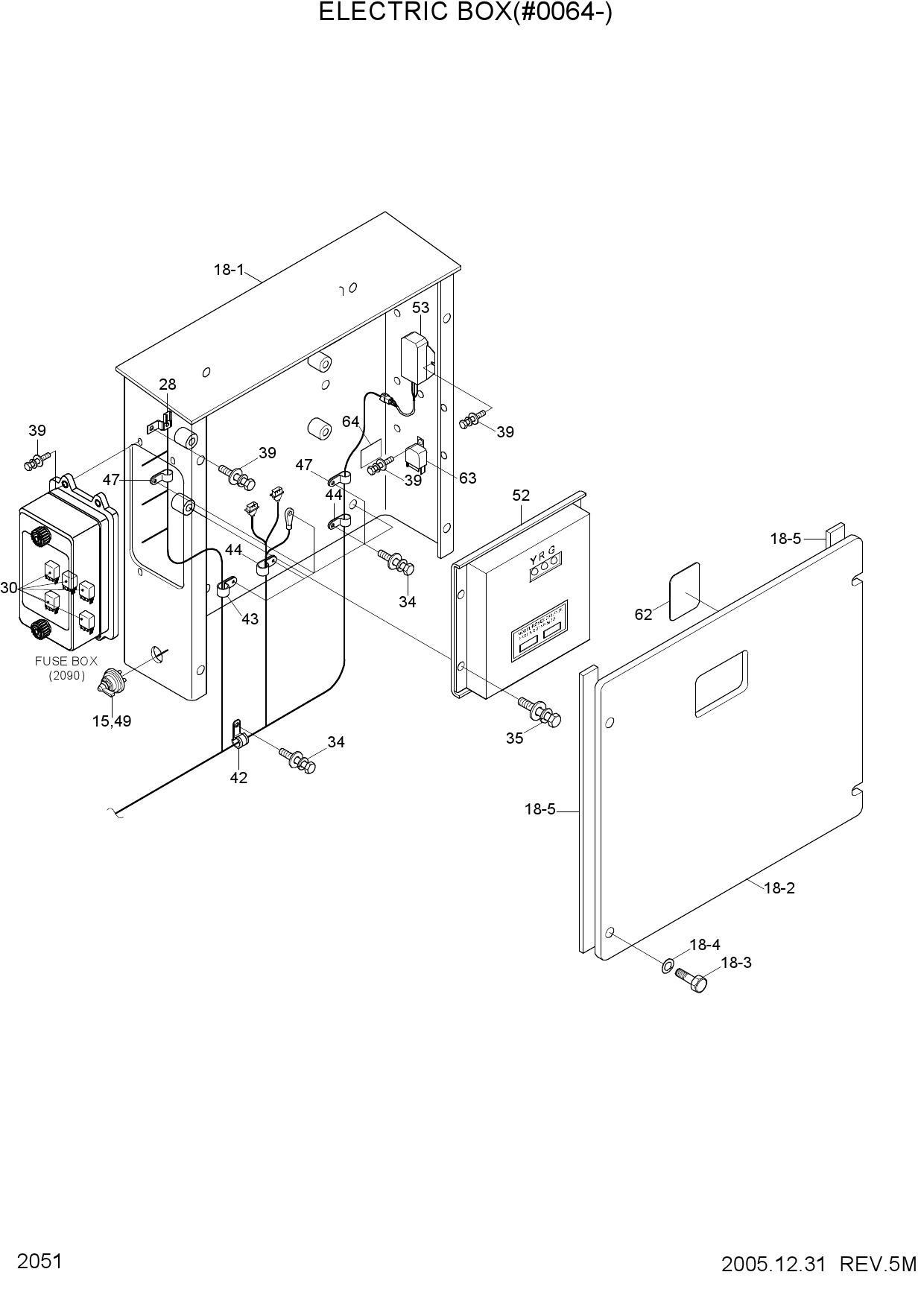 ELECTRIC BOX(#0064-)