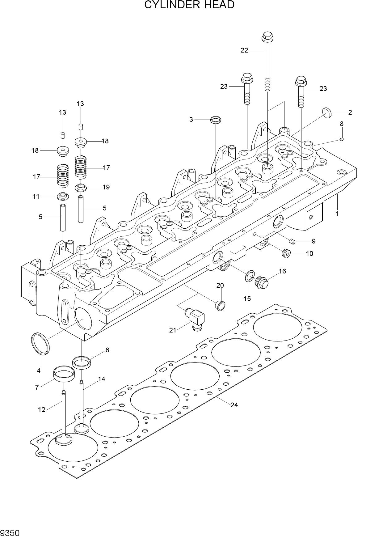 CYLINDER HEAD(-#0111)