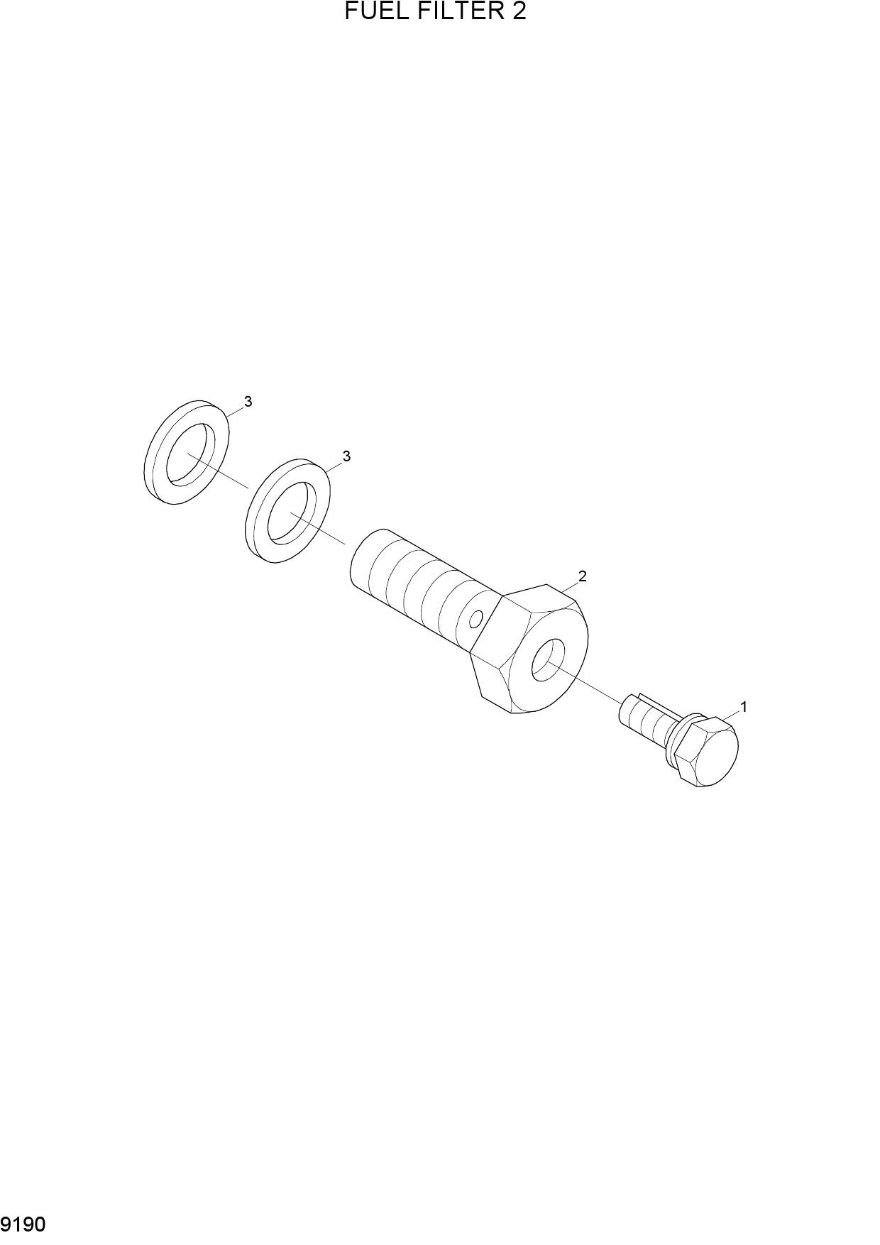 FUEL FILTER 2(-#0111)