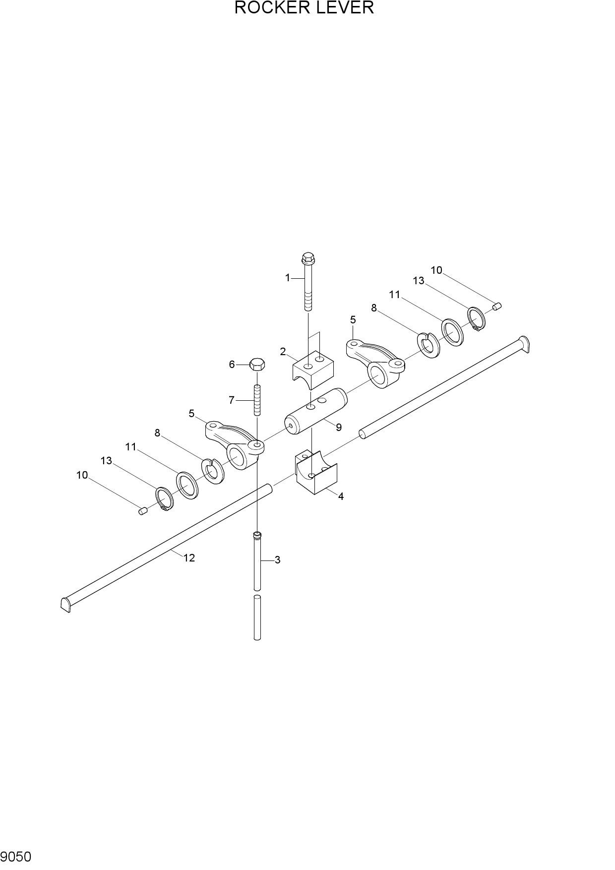ROCKER LEVER(-#0111)