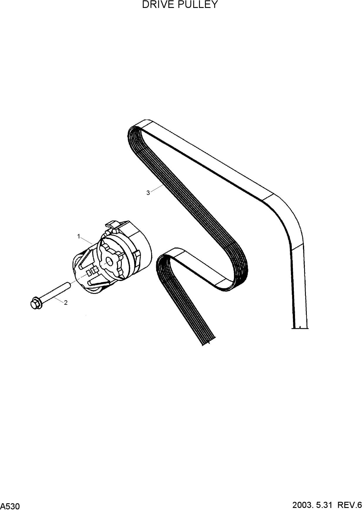 DRIVE PULLEY(#0112-)