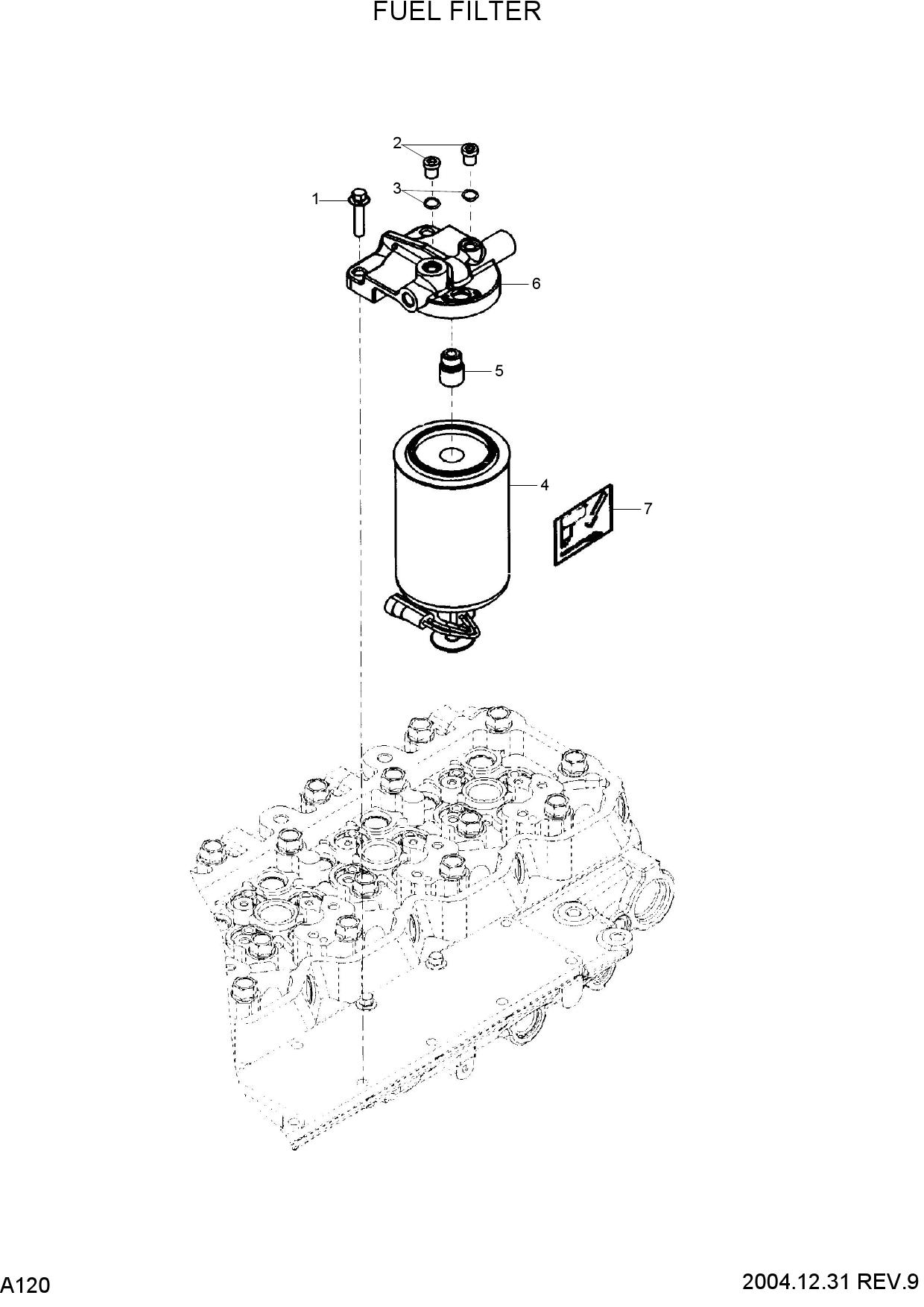 FUEL FILTER(#0112-)