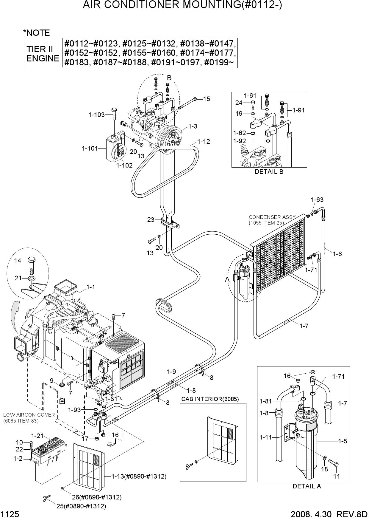 AIR CONDITIONER MOUNTING(#0112-)