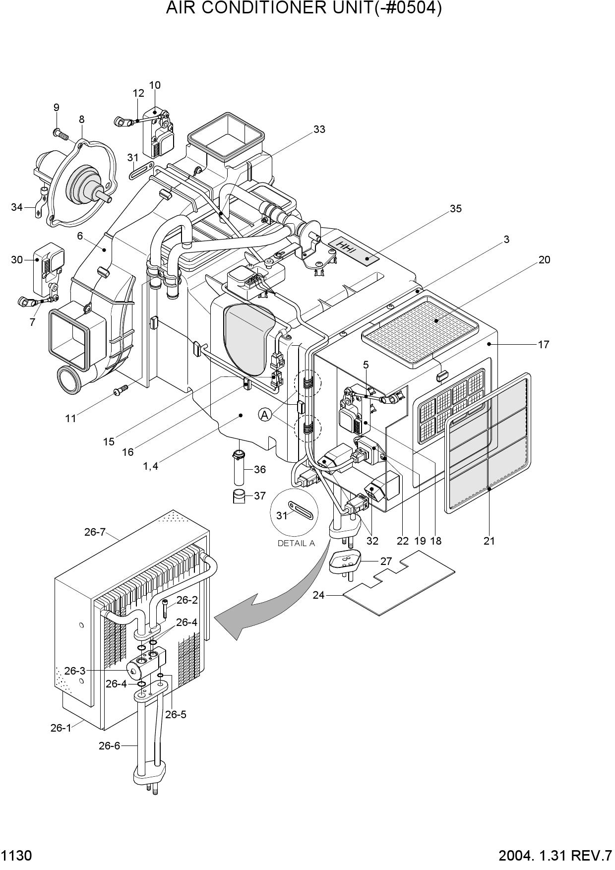 AIR CONDITIONER UNIT(-#0504)