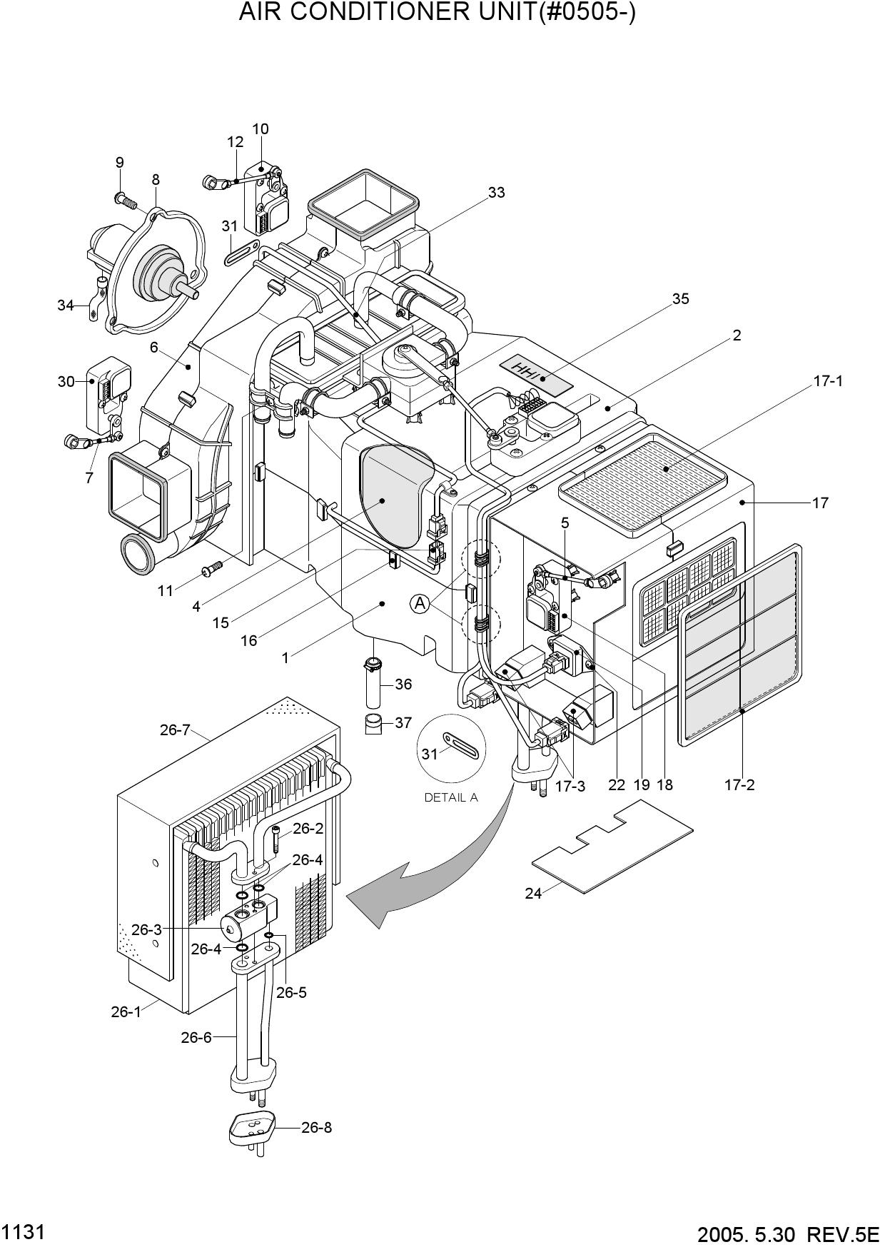AIR CONDITIONER UNIT(#0505-)