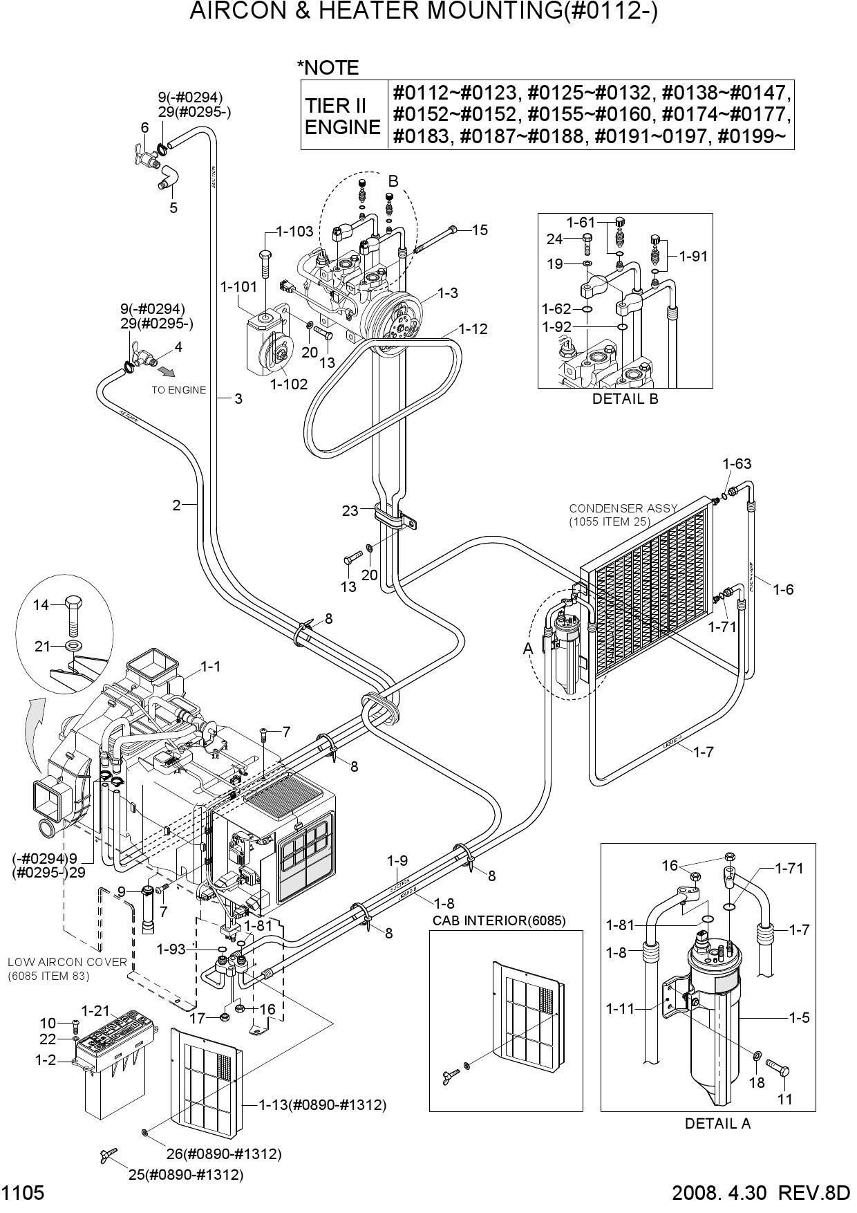 AIRCON & HEATER MOUNTING(#0112-)