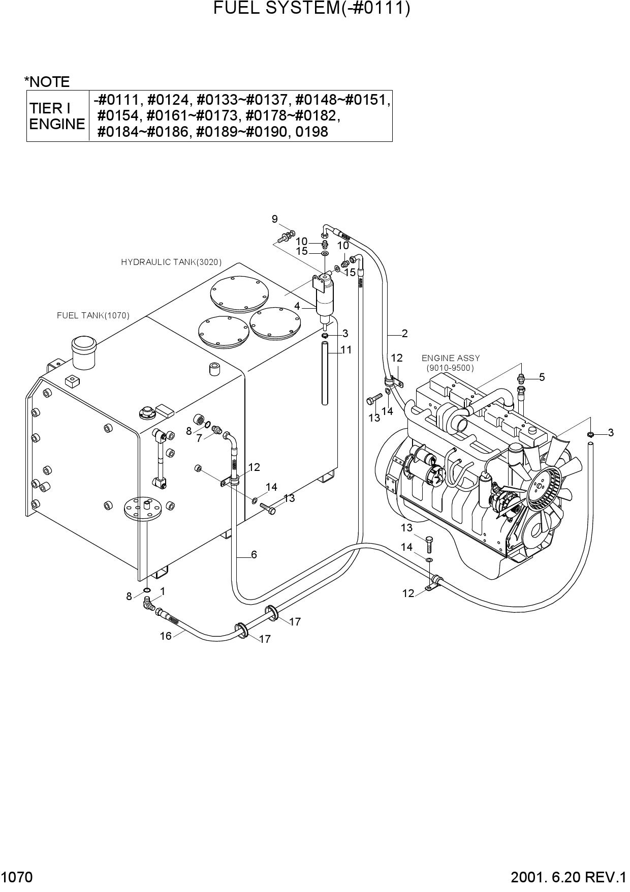 FUEL SYSTEM(-#0111)