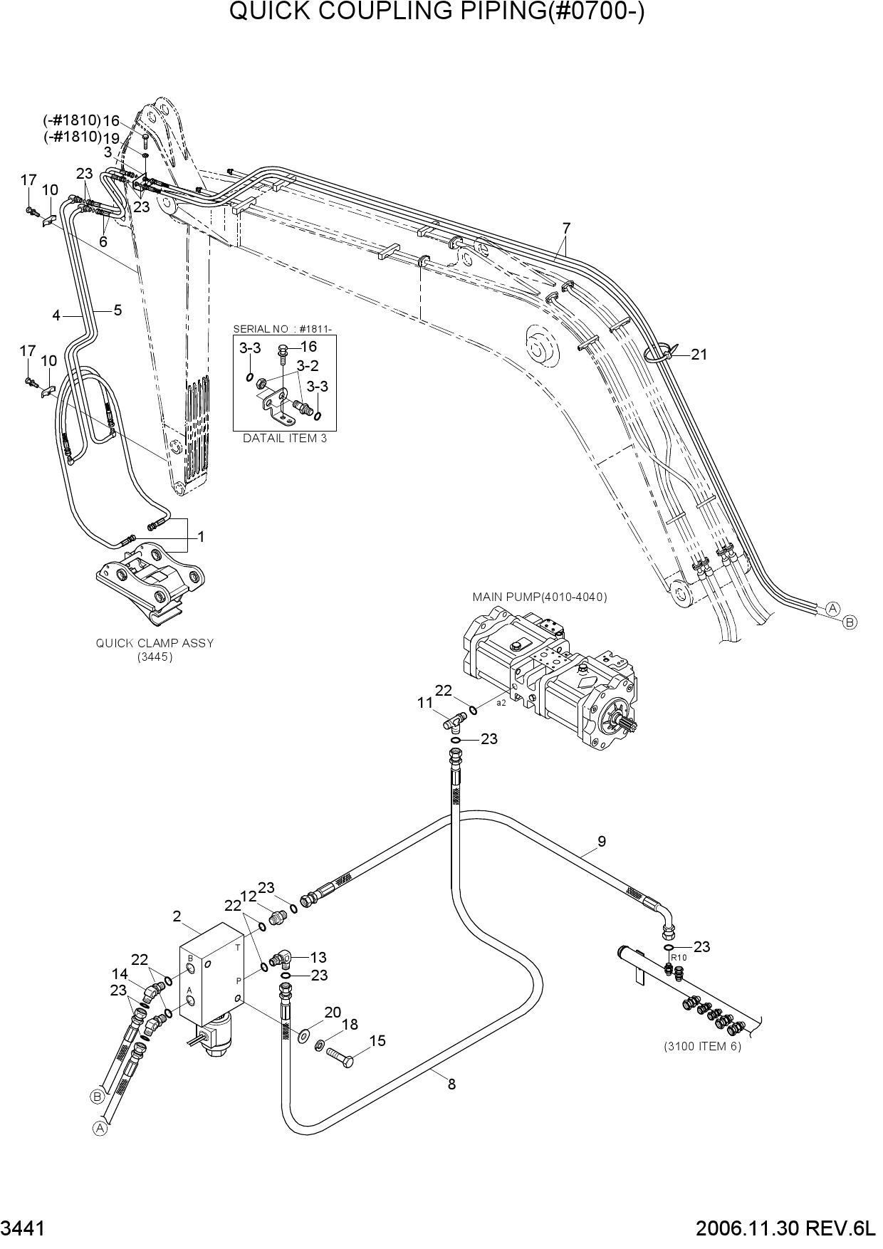 QUICK CLAMP PIPING(#0700-)