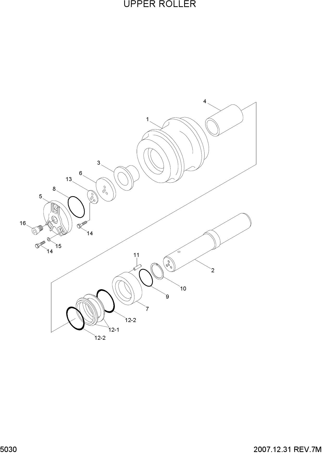UPPER ROLLER