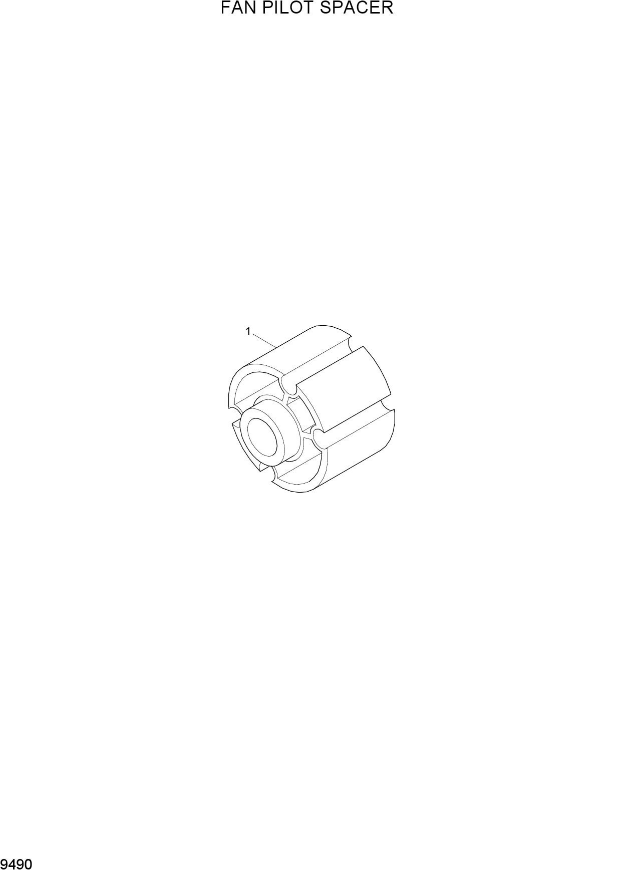 FAN PILOT SPACER