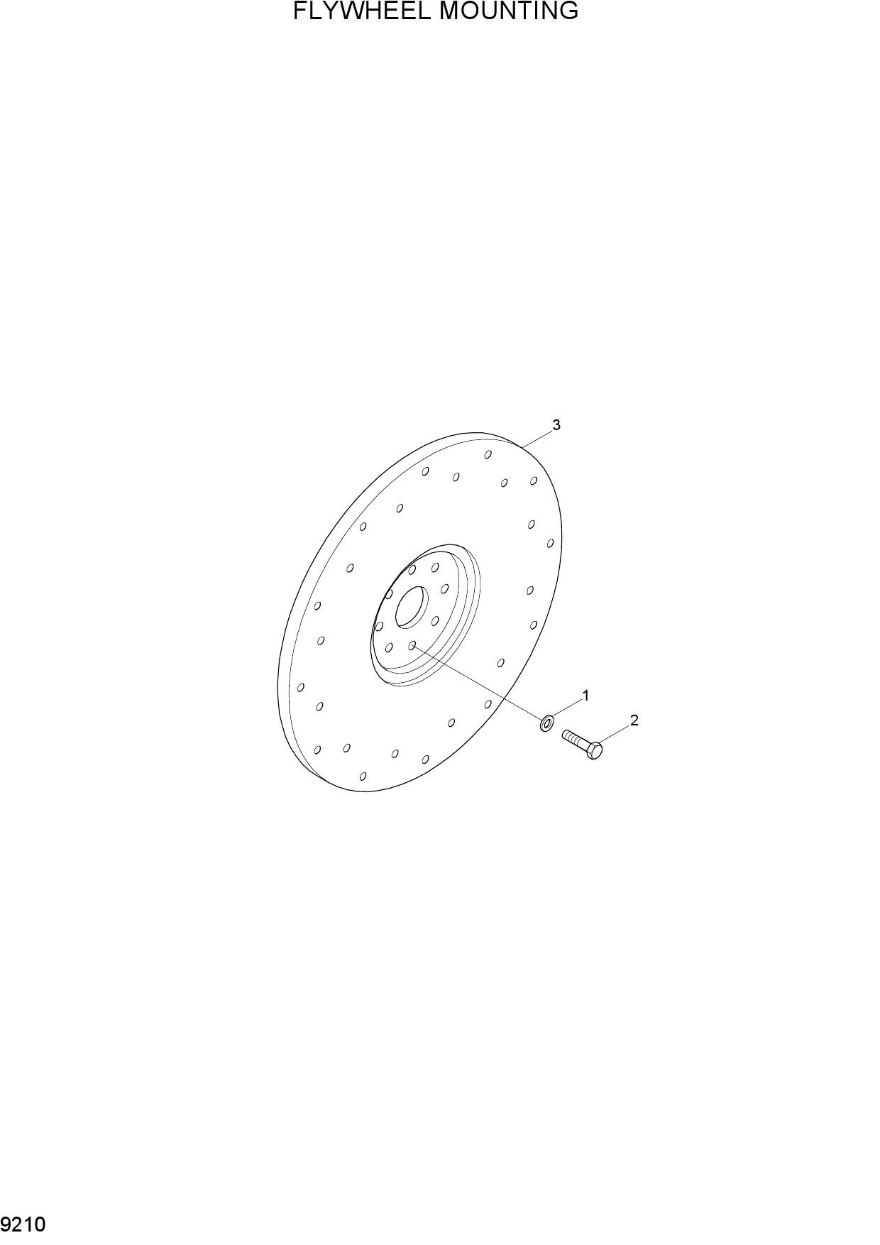 FLYWHEEL MOUNTING