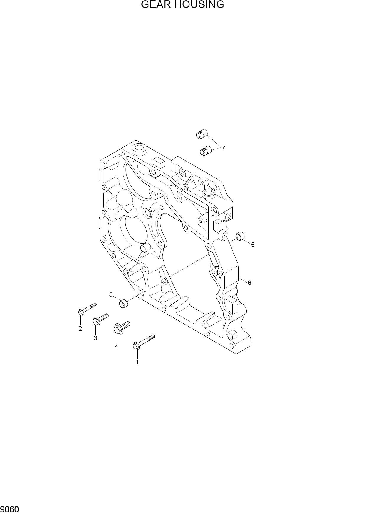 GEAR HOUSING