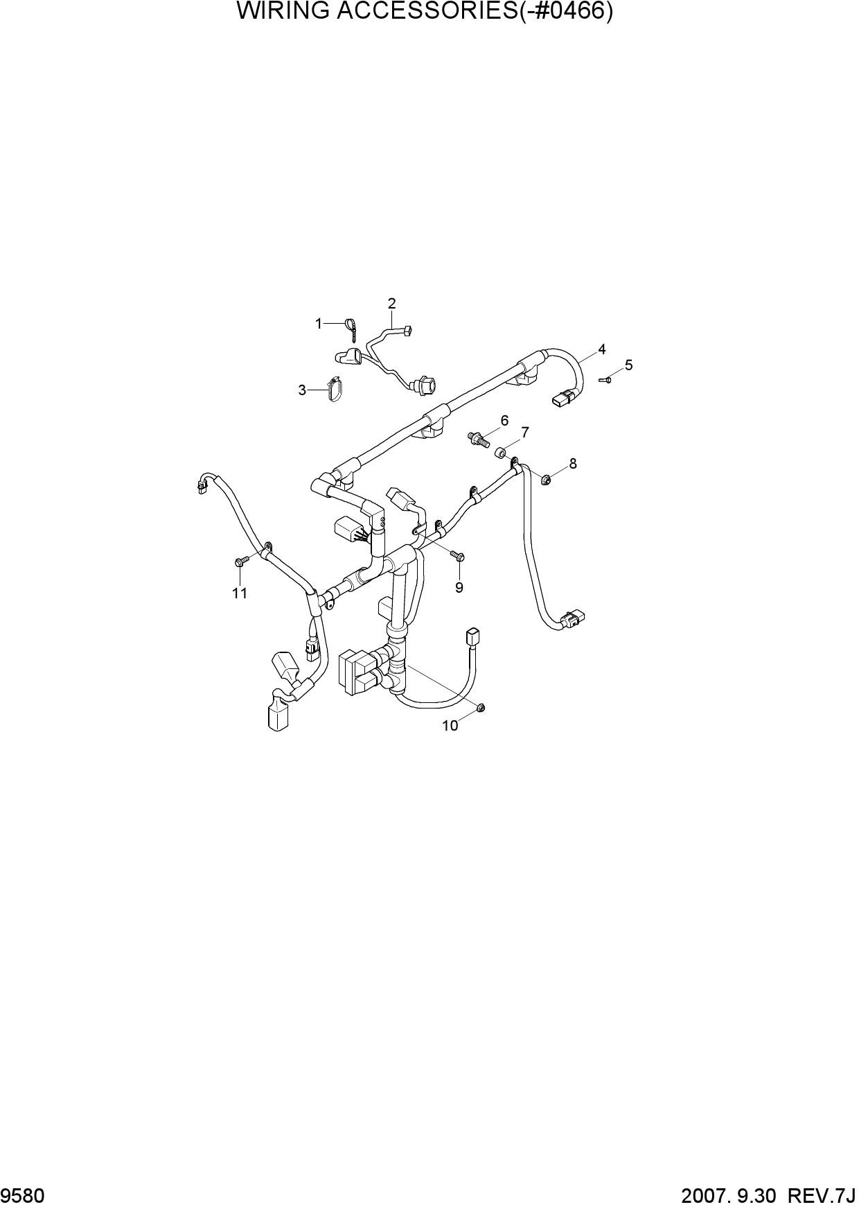 WIRING ACCESSORIES(-#0466)