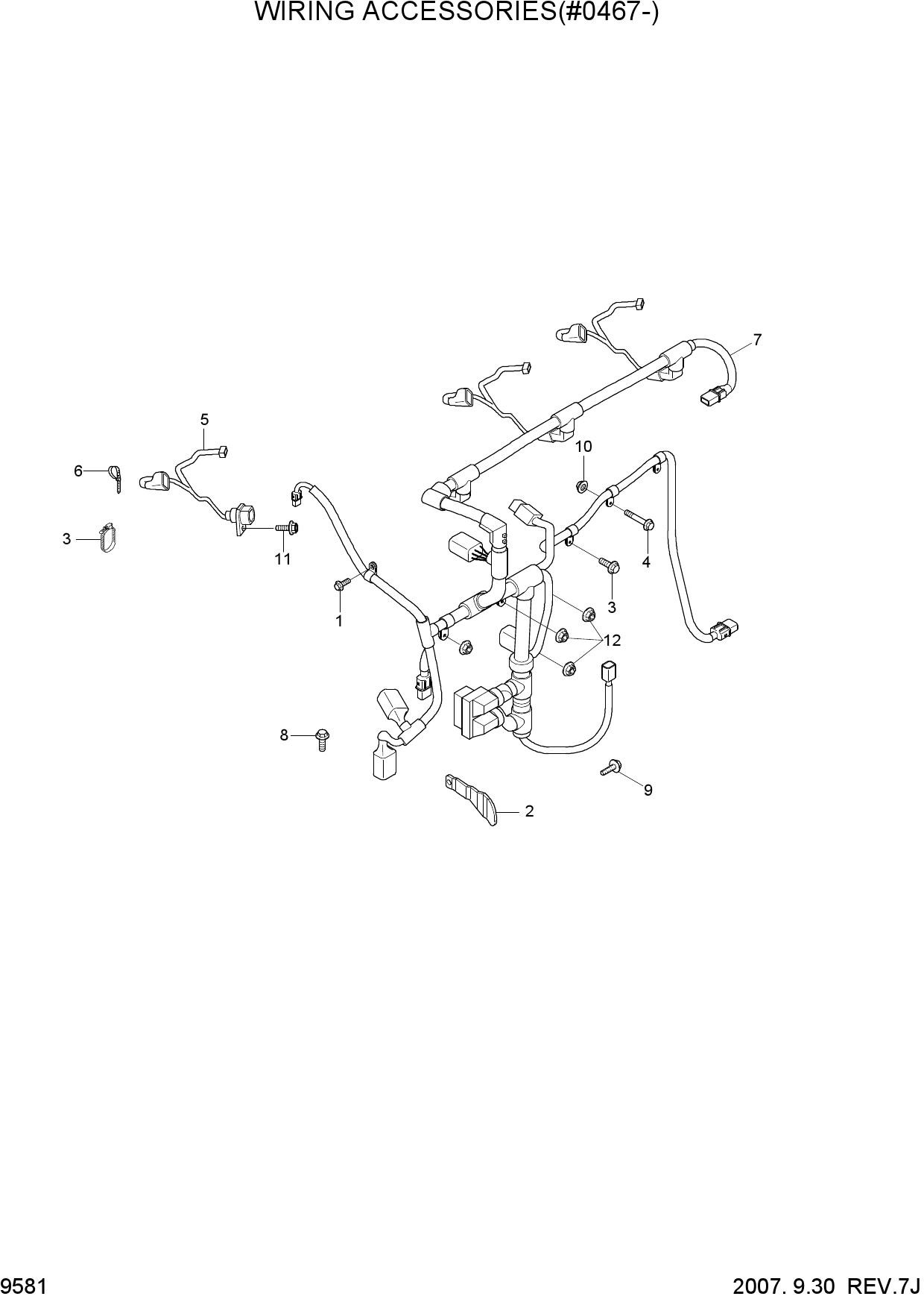 WIRING ACCESSORIES(#0467-)