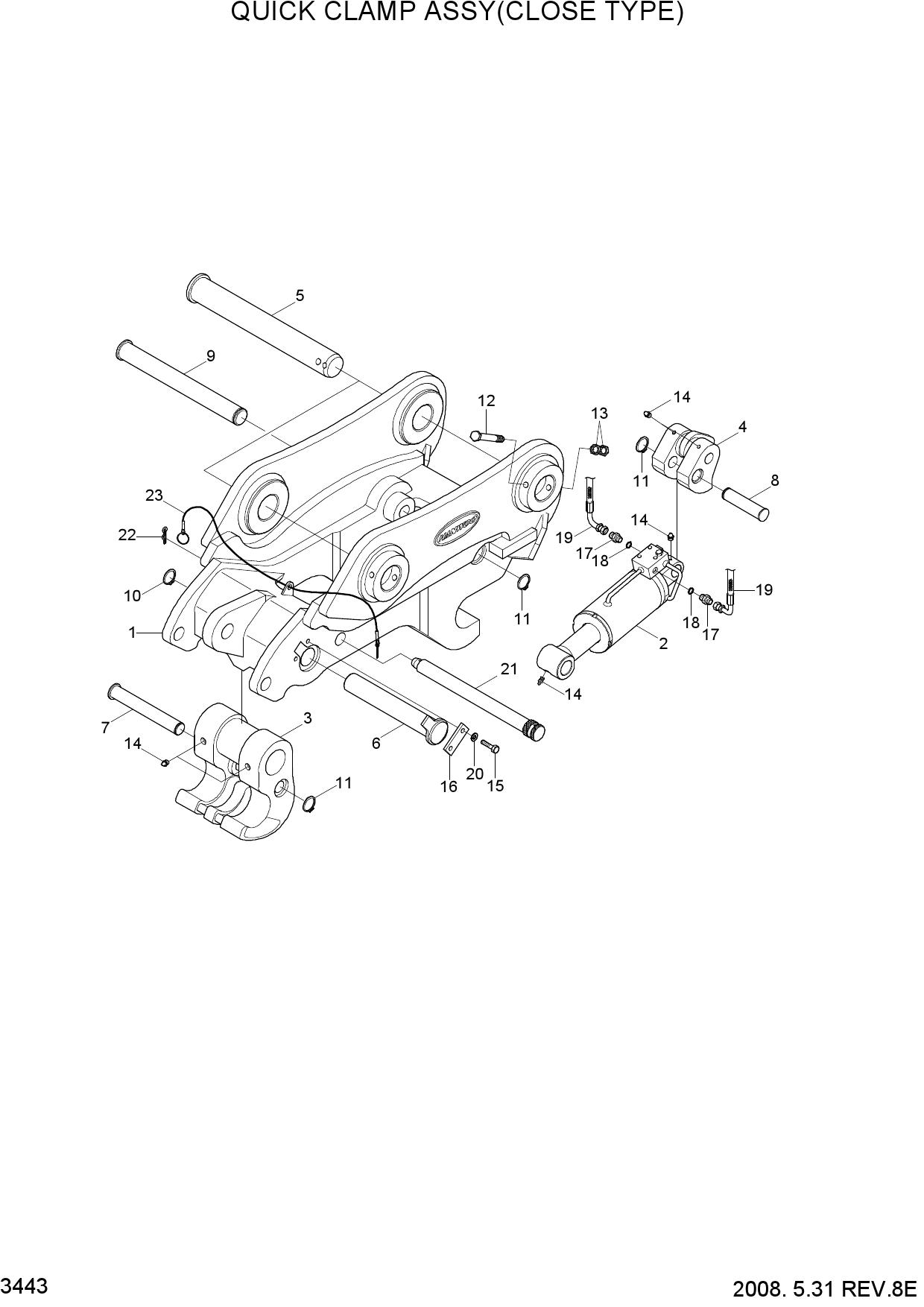 QUICK CLAMP(CLOSE TYPE, #0086-)