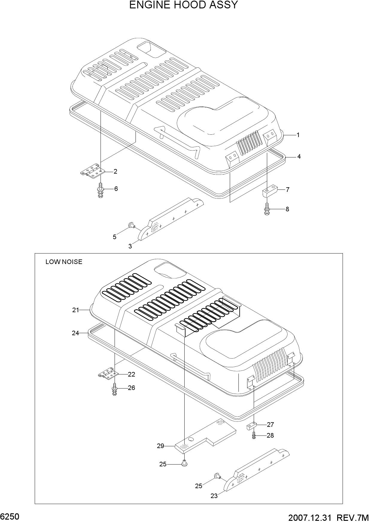 ENGINE HOOD ASSY