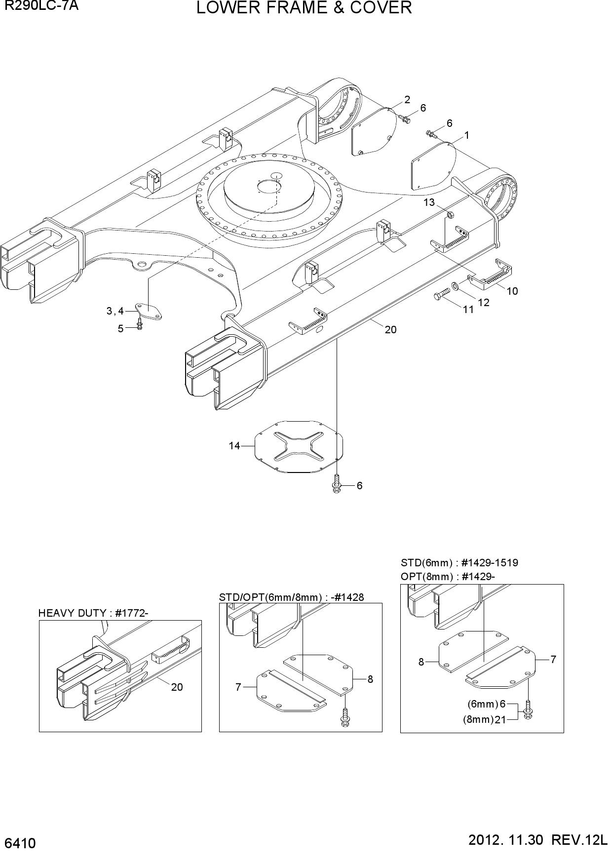LOWER FRAME & COVER