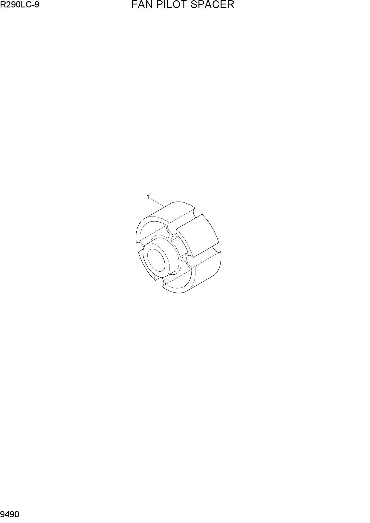 FAN PILOT SPACER