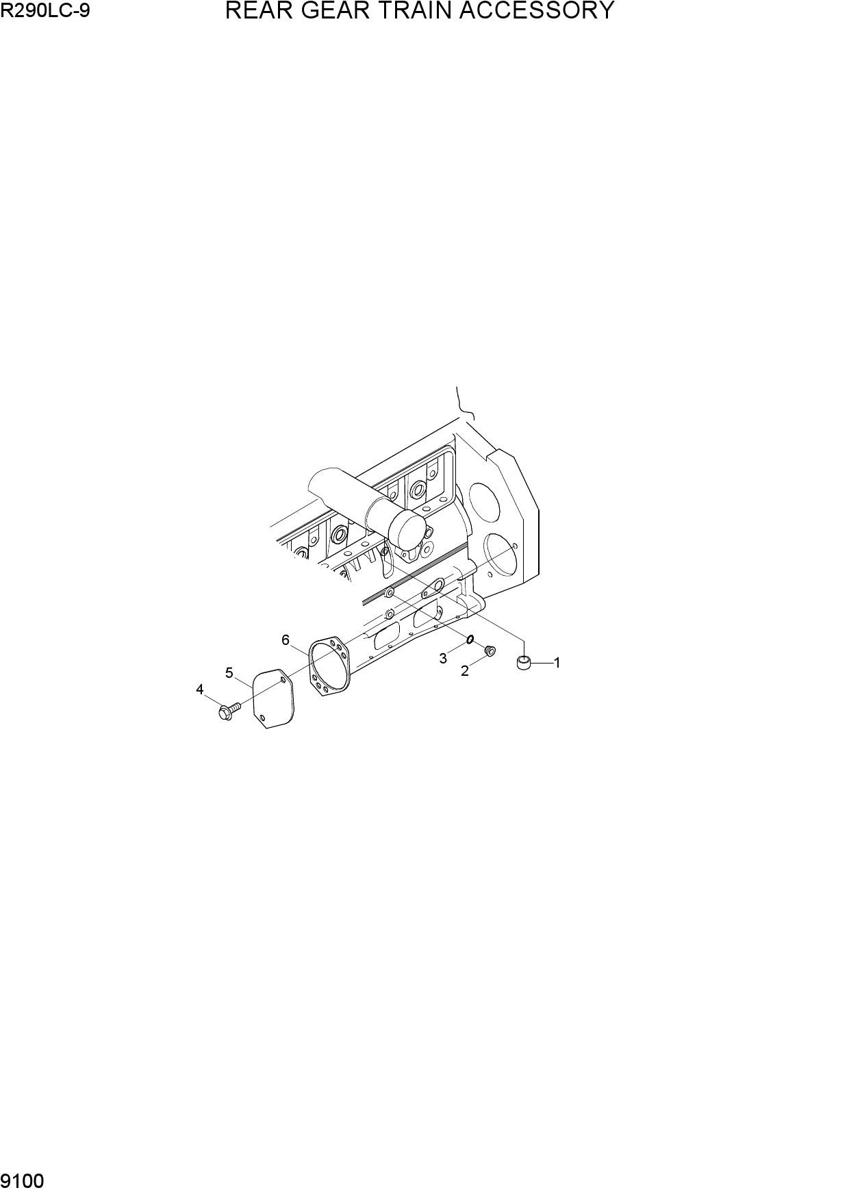 REAR GEAR TRAIN ACCESSORY