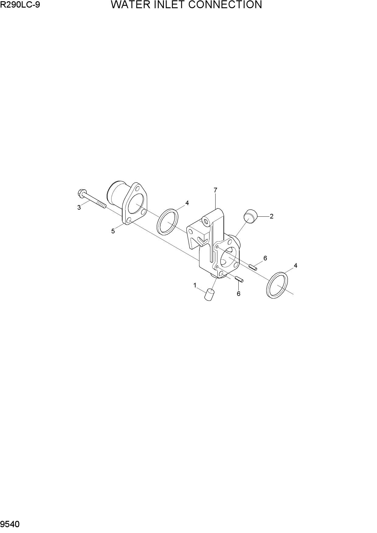 WATER INLET CONNECTION