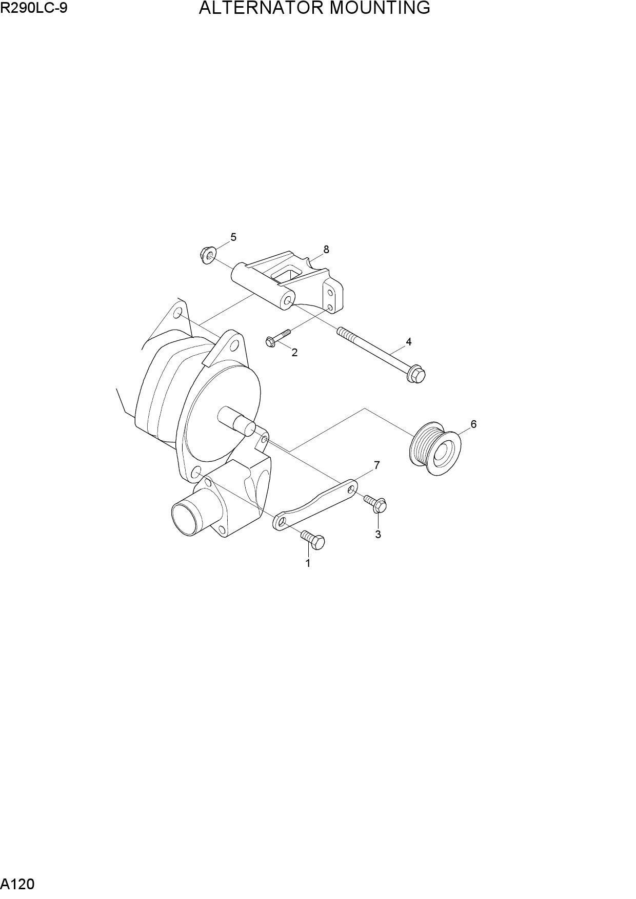 ALTERNATOR MOUNTING