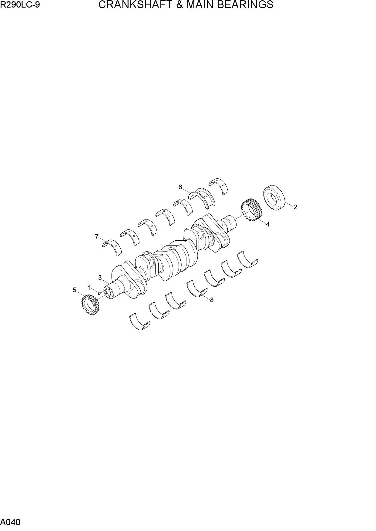 CRANKSHAFT & MAIN BEARINGS