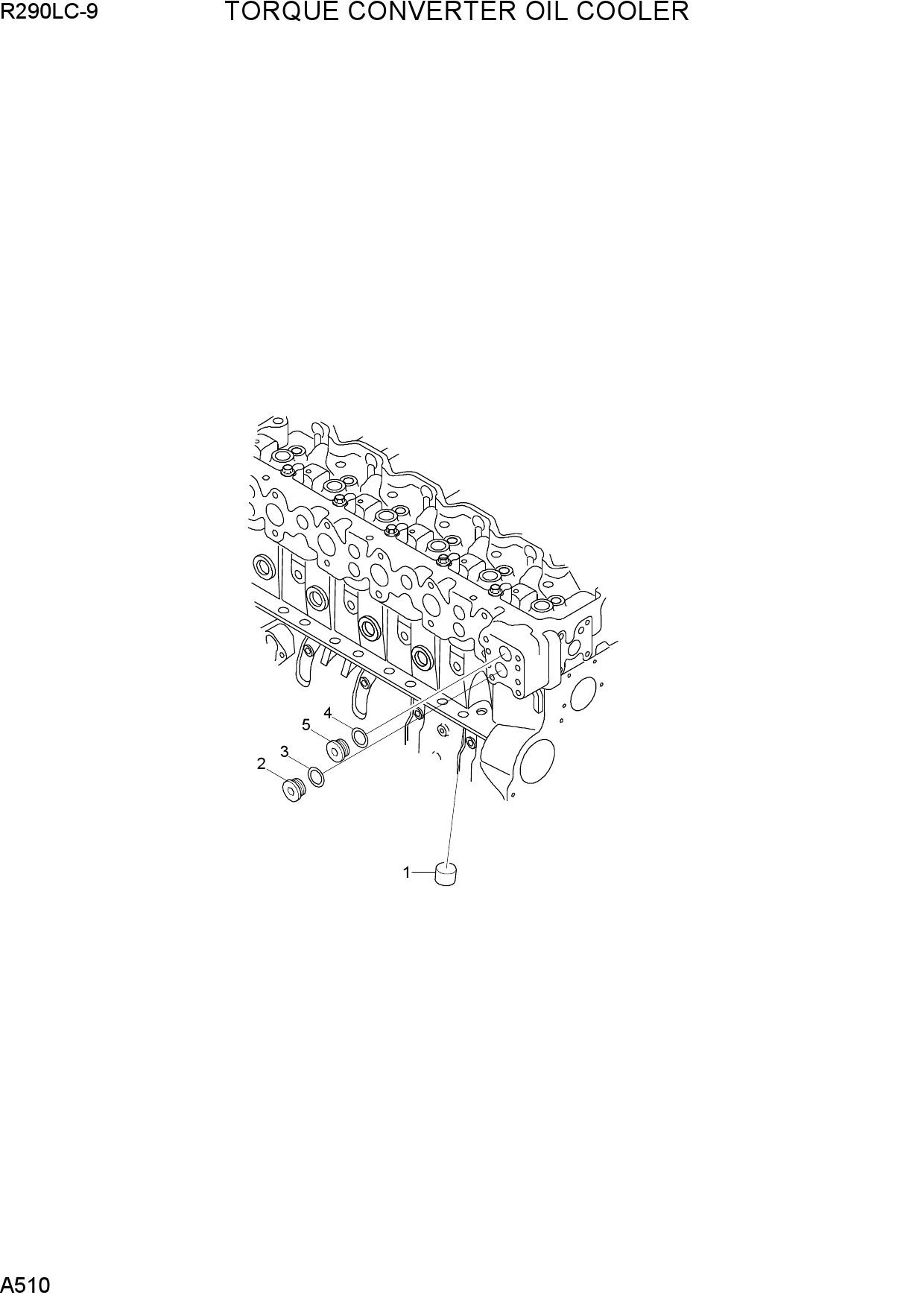 TORQUE CONVERTER OIL COOLER