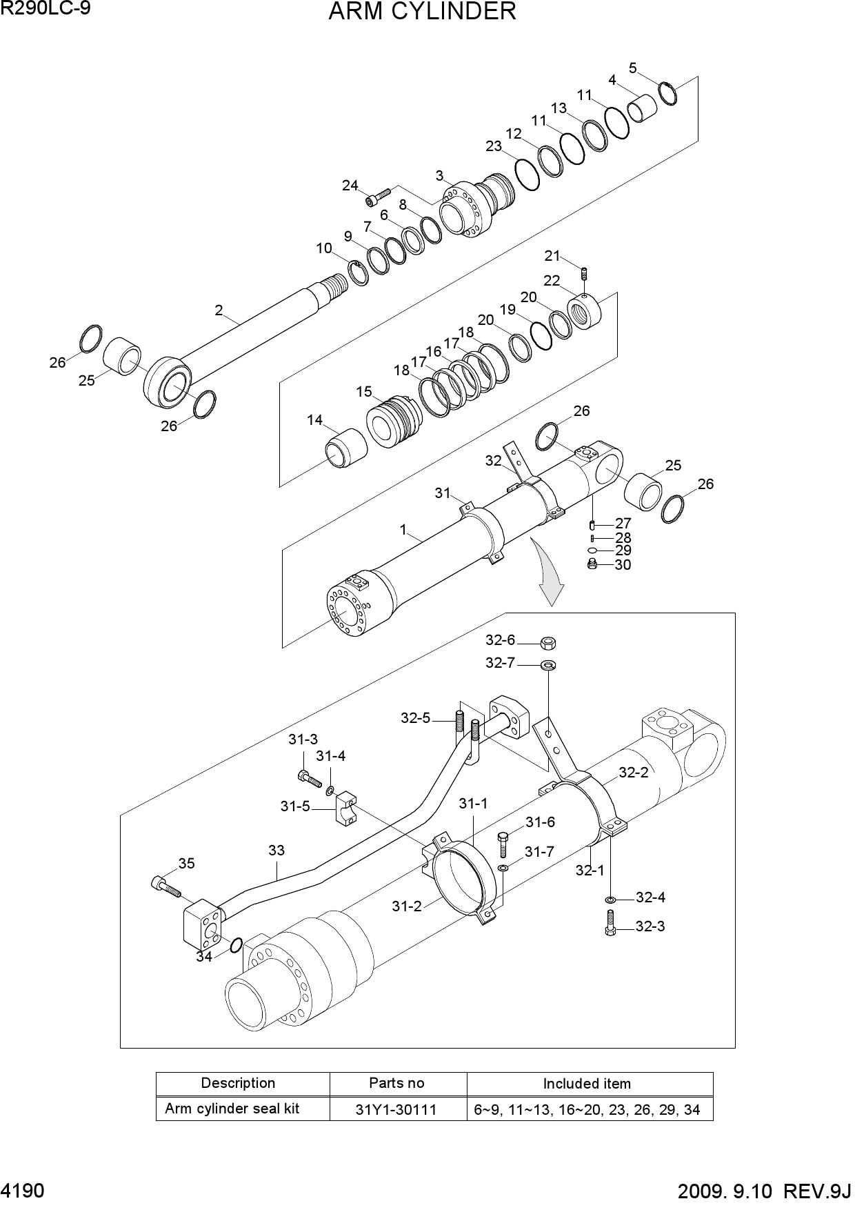 ARM CYLINDER