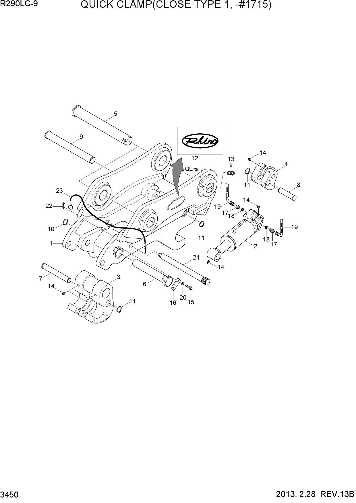 QUICK CLAMP(CLOSE TYPE 1, -#1715)