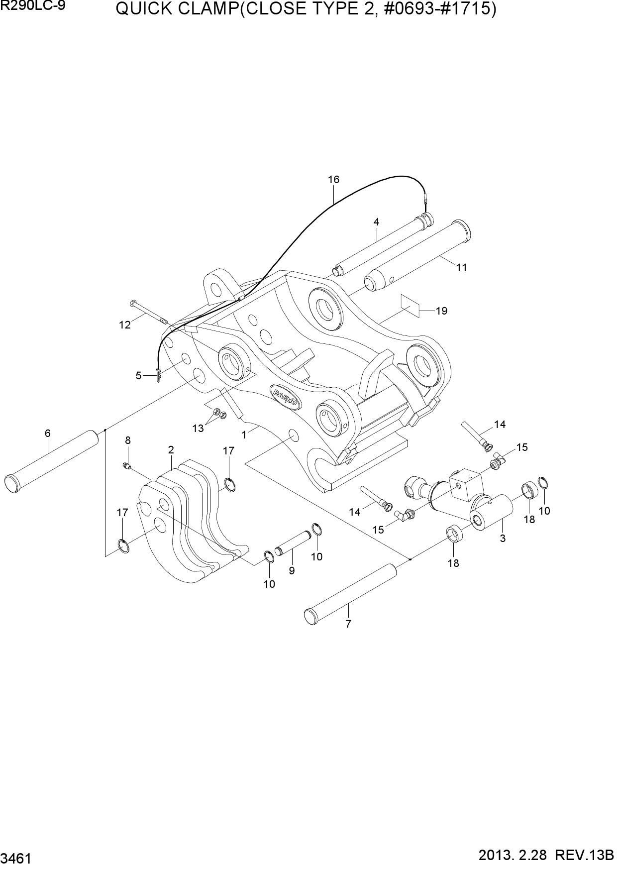 QUICK CLAMP(CLOSE TYPE 2, #0693-#1715)