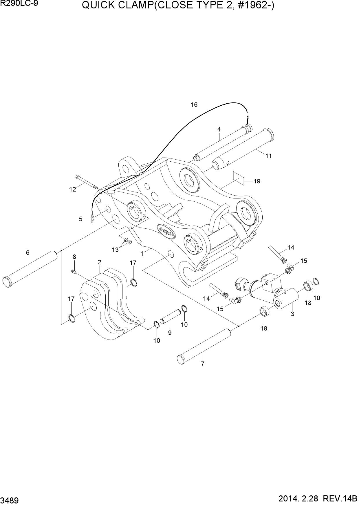 QUICK CLAMP(CLOSE TYPE 2, #1962-)