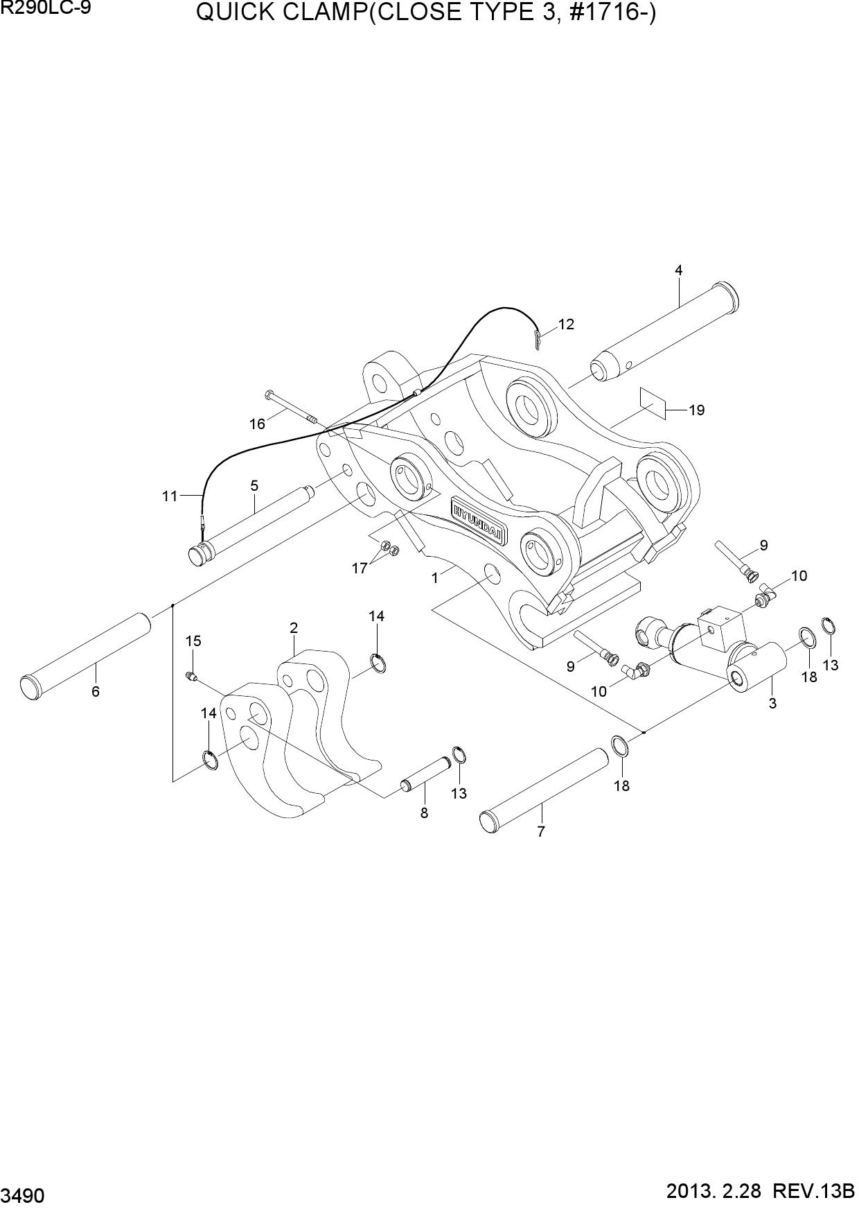 QUICK CLAMP(CLOSE TYPE 3, #1716-)