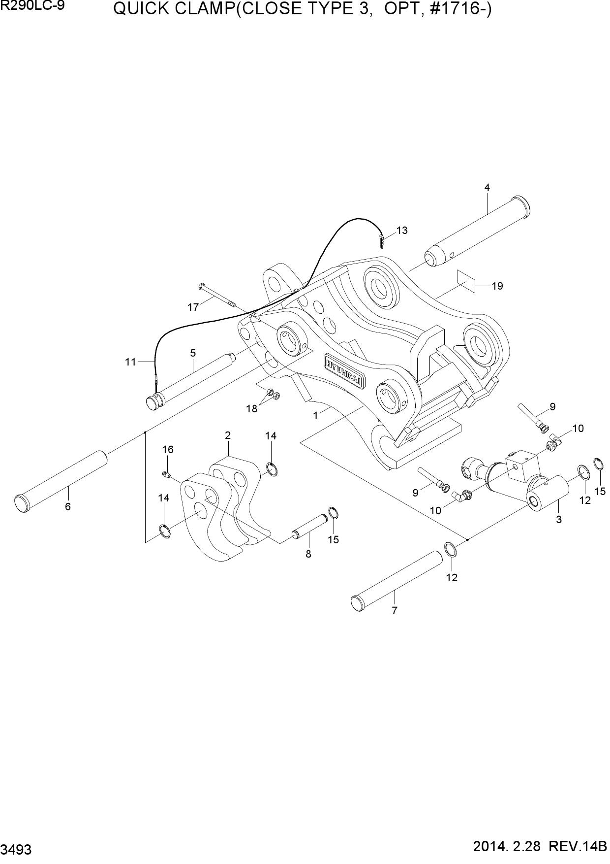 QUICK CLAMP(CLOSE TYPE 3, OPT, #1716-)