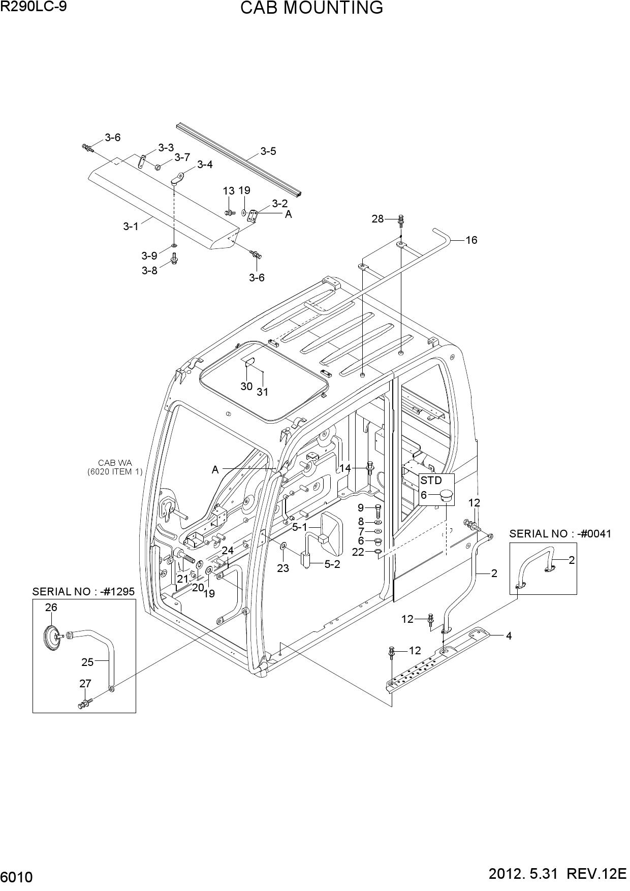 CAB MOUNTING