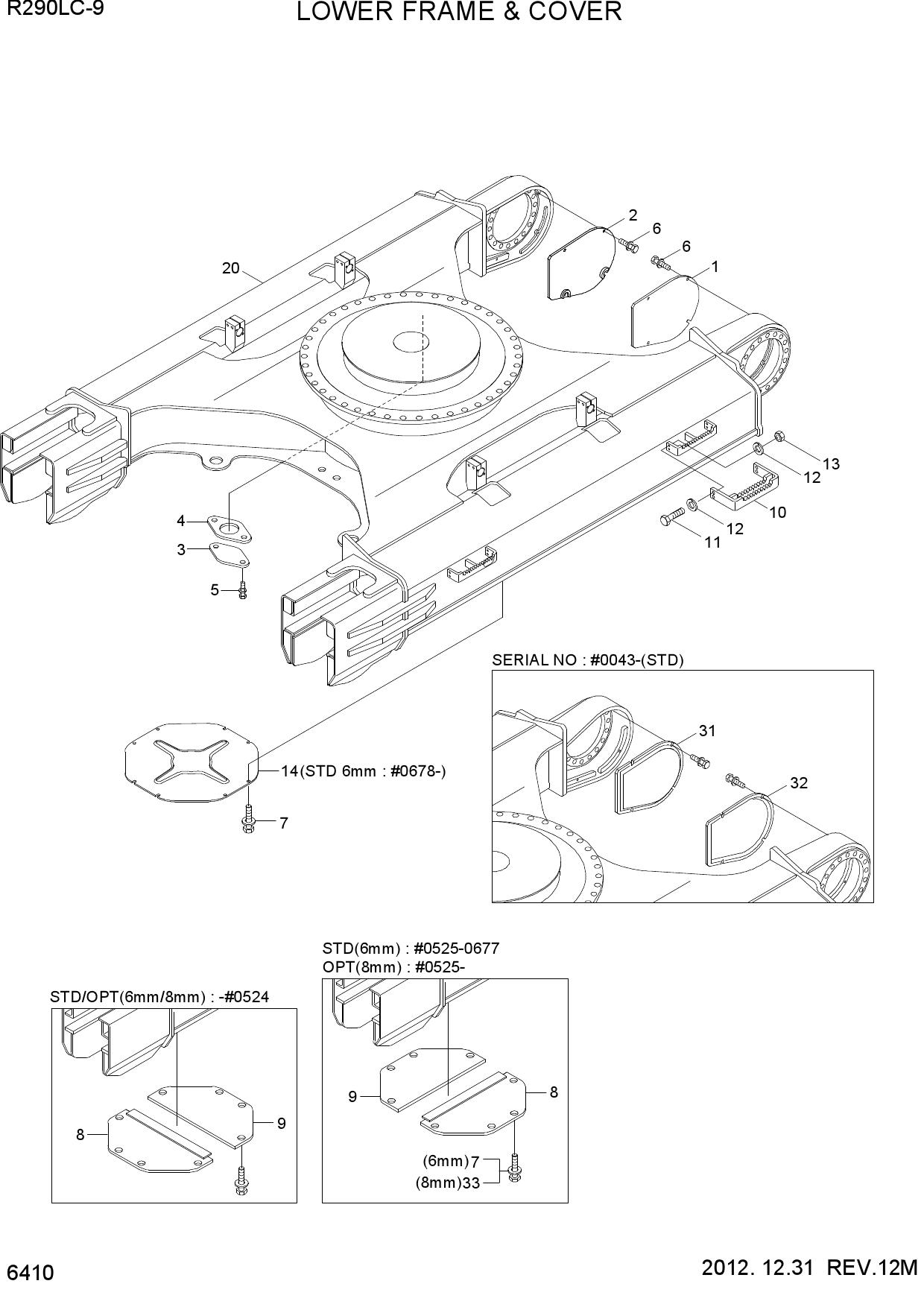LOWER FRAME & COVER